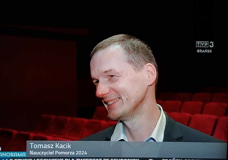 Tomasz Kacik - Nauczyciel Pomorza 2024