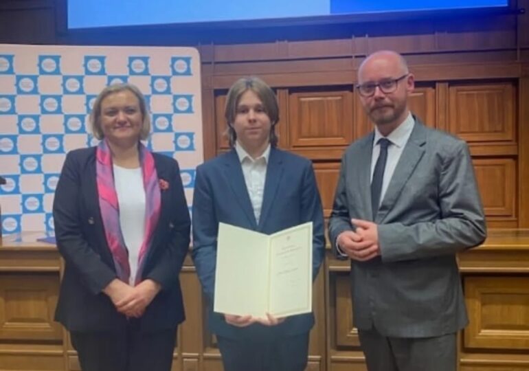 Jakub ze stypendium Premiera