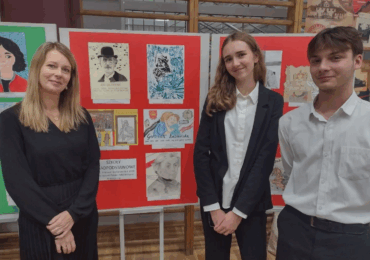 Iga i Jan na podium!