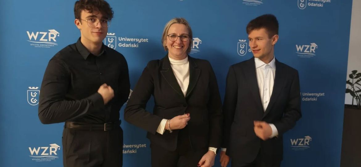 Igor w etapie centralnym Olimpiady Statystycznej