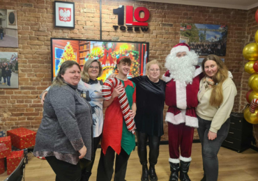 Spotkanie wigilijne z Mikołajem