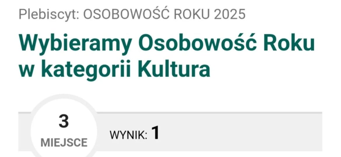 Głosujemy na Karola!