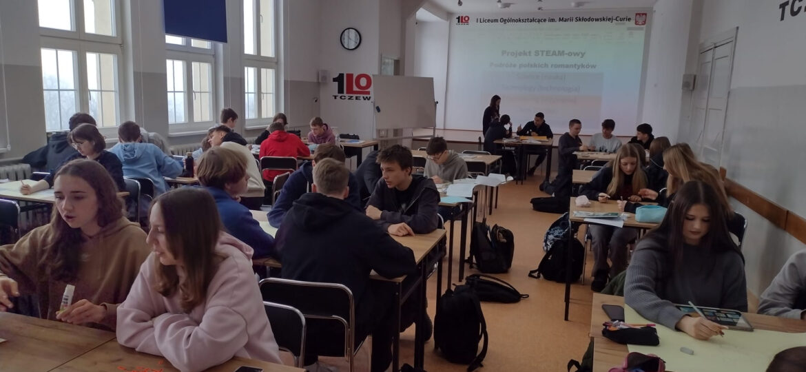 Podróże romantyków - projekt STEAM